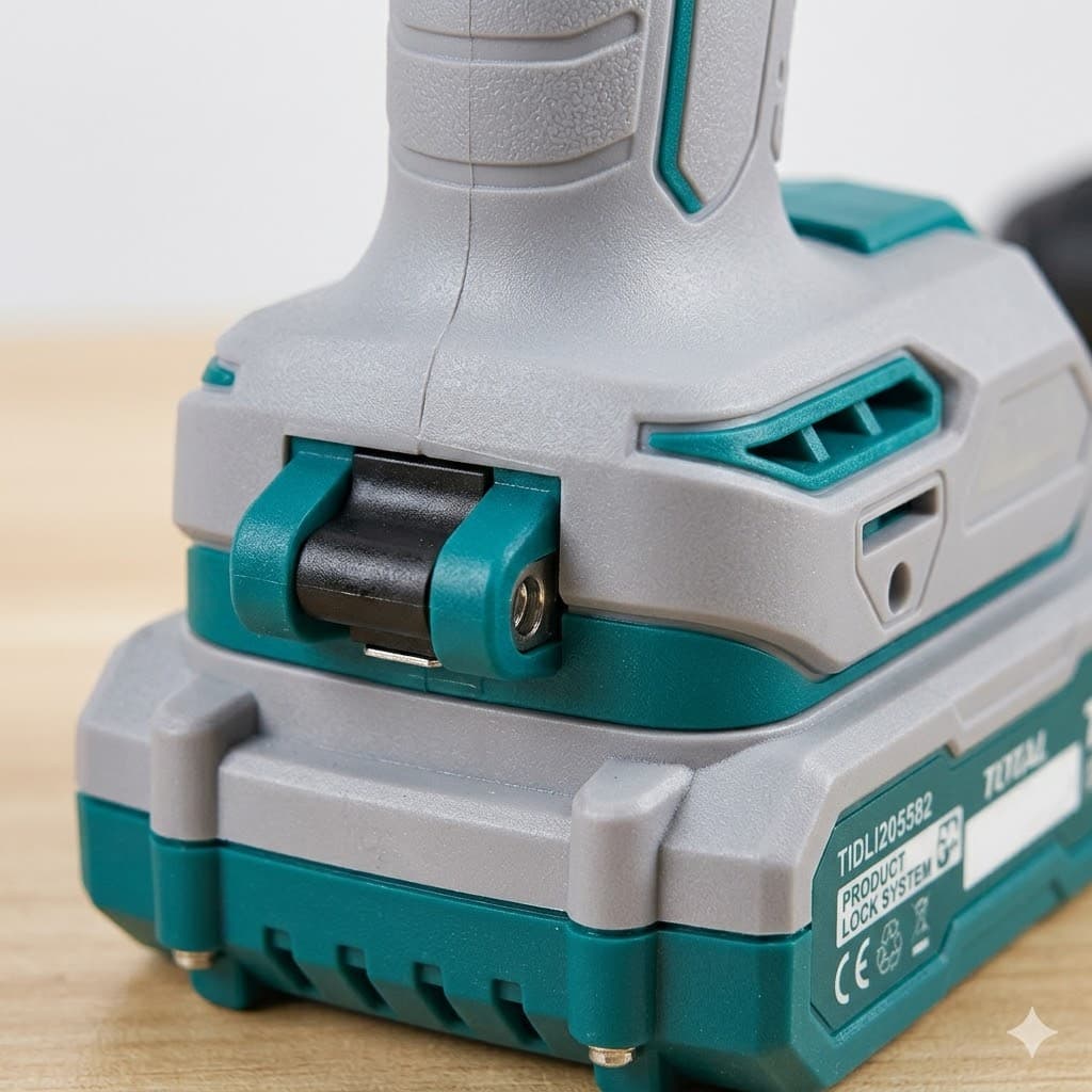 Máy Khoan Pin 20V Total TDLI205582 - Động Cơ Không Chổi Than, Đa Năng, Chính Hãng