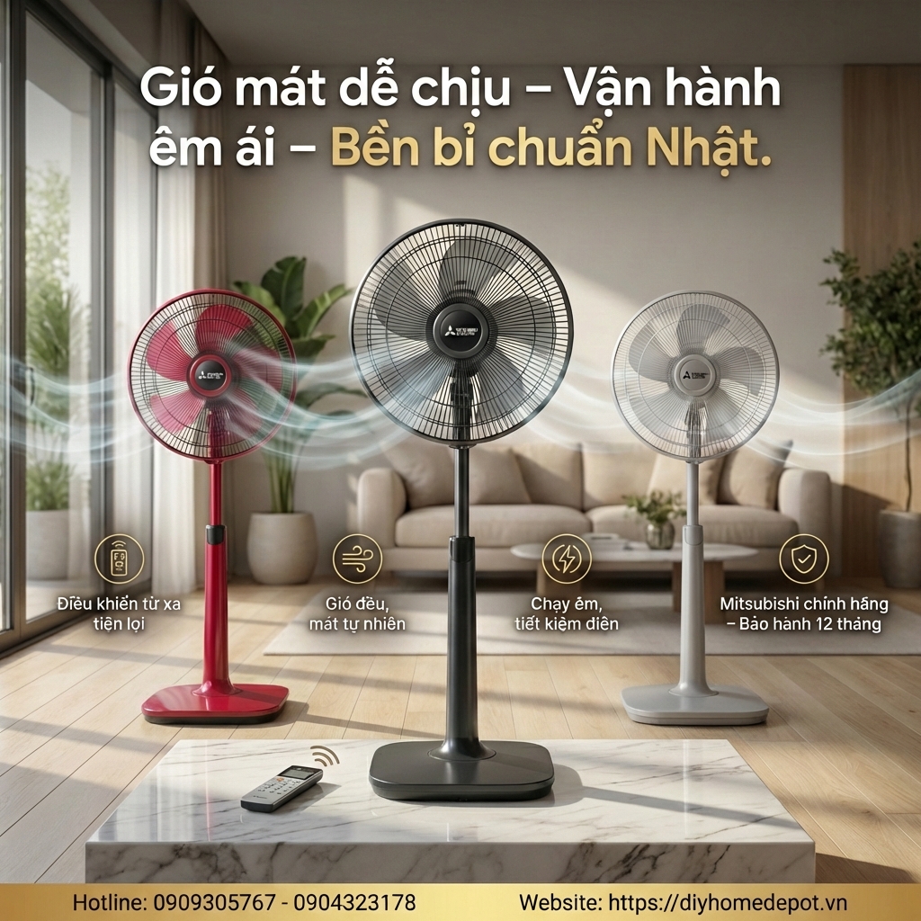 Quạt đứng là gì? Ưu điểm và nhược điểm khi sử dụng
