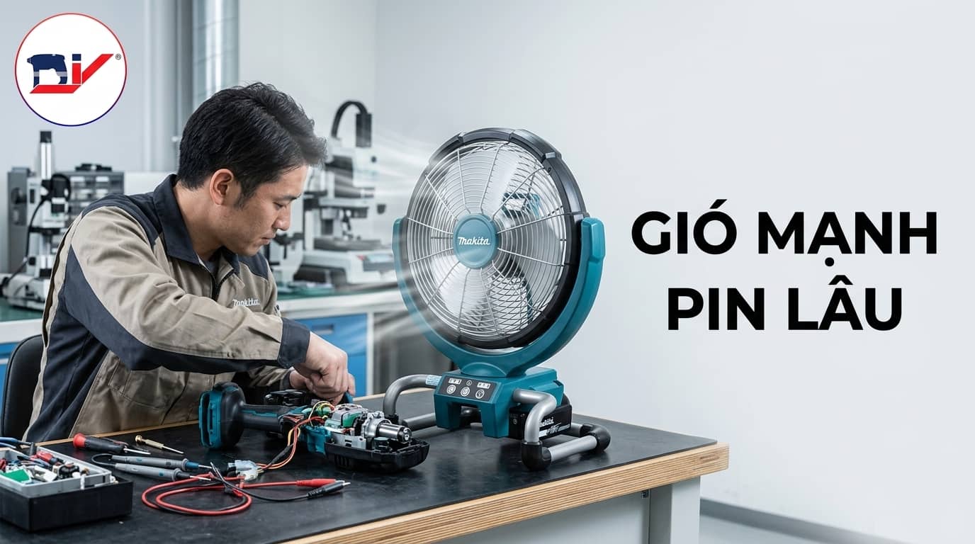 Dung lượng pin và lưu lượng gió quyết định trải nghiệm sử dụng quạt pin di động.