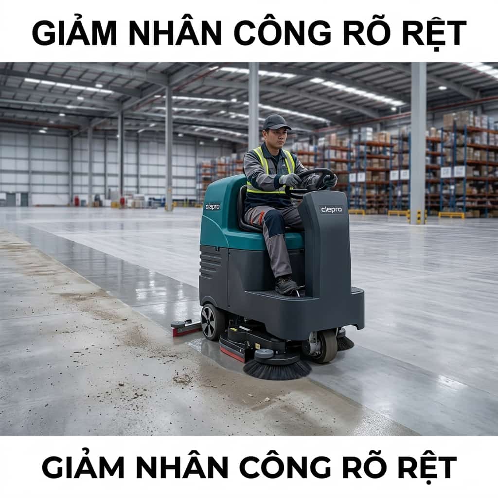 So sánh giữa thuê và mua máy chà sàn công nghiệp