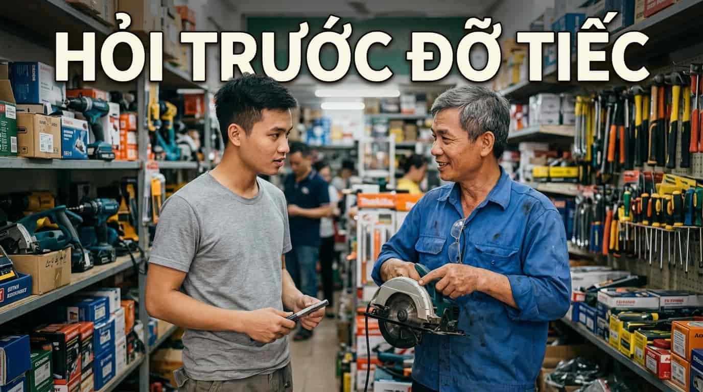 Người mới tham khảo kinh nghiệm trước khi mua dụng cụ