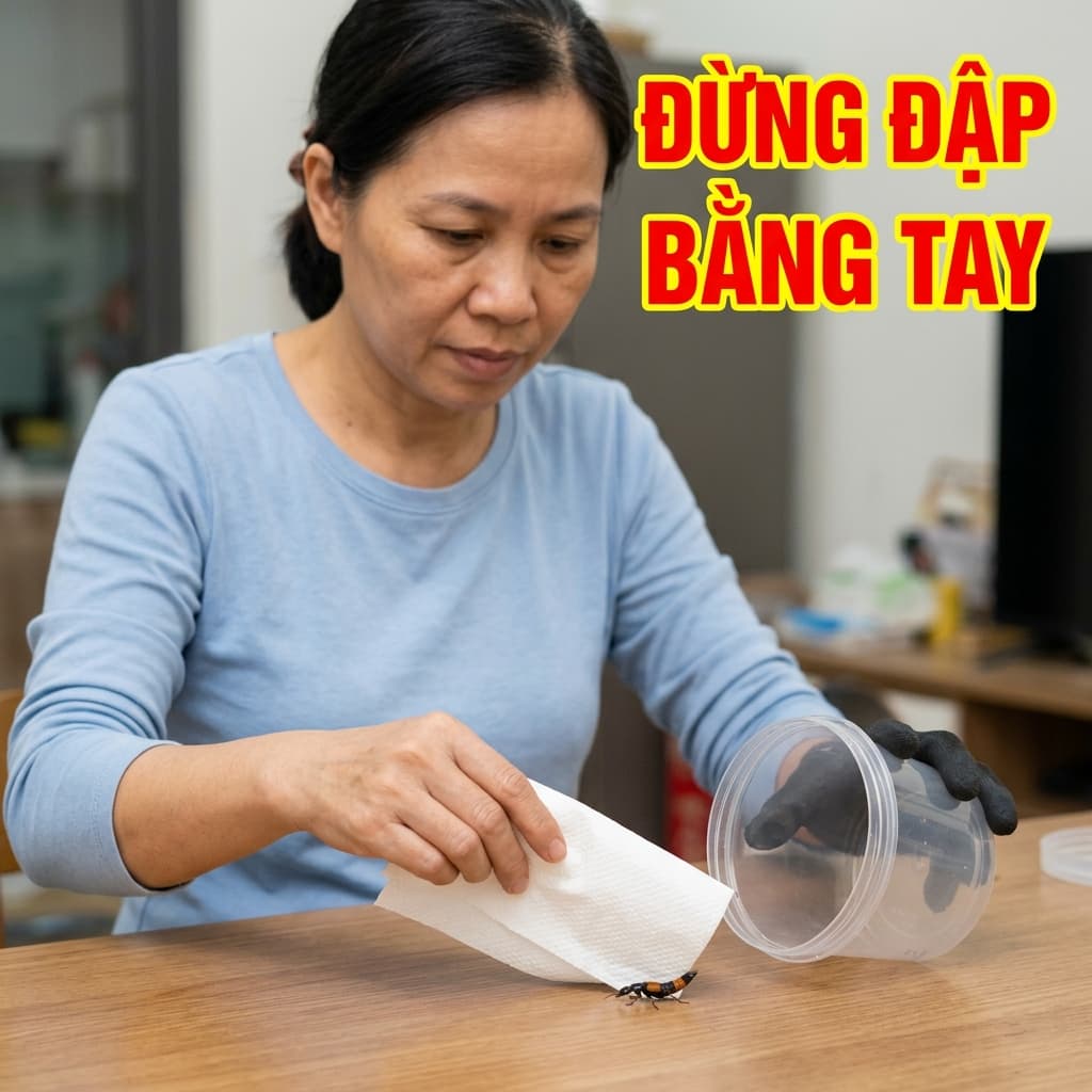 Cách xử lý kiến ba khoang an toàn