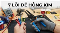 7 Sai Lầm Khi Dùng Kìm Fujiya PP323A-165