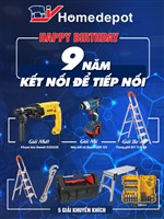 Chương trình sinh nhật 9 năm SDS Việt Nam | DIYhomedepot