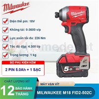 Công dụng của Máy vặn vít Milwaukee M18 FID2-502C SET chính hãng tại web.diyhomedepot.vn