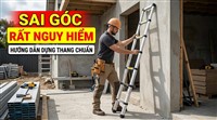 Đặt Thang Nhôm Thế Nào Cho Đúng Góc An Toàn?