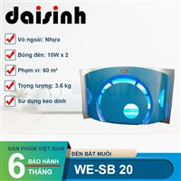 Đèn diệt côn trùng Đại Sinh WE-SB 20 chính hãng, giá tốt