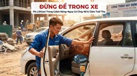 Đừng Để Pin Dụng Cụ Điện Trong Xe Hơi! Sai Lầm Khiến Pin Lithium Nhanh Chai Mùa Nóng