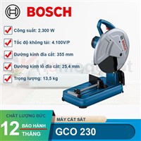 Máy Cắt Sắt Bosch GCO 230 355mm chính hãng, giá tốt | DIY Home Depot