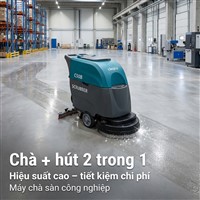Máy Chà Sàn Công Nghiệp CLEPRO C50B Giá Tốt | Chính Hãng