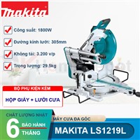Máy Cưa Đa Góc Trượt Makita LS1219L Chính Hãng - Cắt Góc Đỉnh Cao, Giá Tốt Tại DIY Home Depot