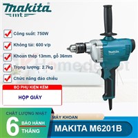 Máy Khoan 2 Tay Cầm Makita M6201B (750W) Chính Hãng, Giá Tốt