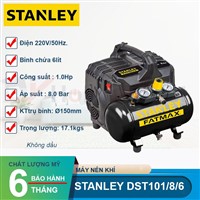 Máy nén khí không dầu 6L Stanley DST101/8/6 chính hãng, giá tốt tại DIY Home Depot