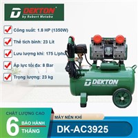 Máy nén khí không dầu Dekton DK-AC3925 chính hãng, giá tốt