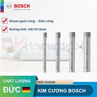 Mũi Khoan Kim Cương Bosch - Khoan Nhanh, Bền, Cắt Gọn Đẹp