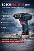 So Sánh Máy Khoan Bosch 12V Và 18V: Nên Chọn Loại Nào?