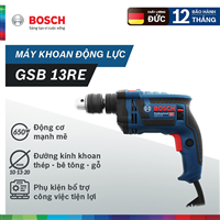 Máy khoan động lực Bosch GSB 13 RE FREEDOM SET