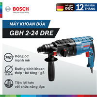 Máy khoan bê tông Bosch GBH 2-24 DRE 790W