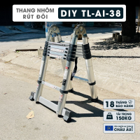 Thang nhôm rút đôi DIY TL-AI-38