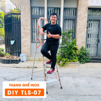 Thang ghế inox DIY TLS-07