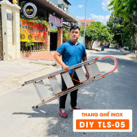 Thang ghế inox DIY TLS-05