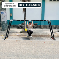 Thang nhôm bốn đoạn DIY TLG -5DB