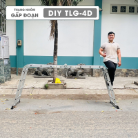 Thang nhôm gấp đoạn DIY TLG-4D