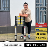 Thang nhôm rút đơn DIY TL-I-60