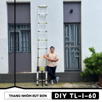 Thang nhôm rút đơn DIY TL-I-60