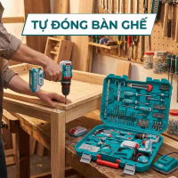 Bộ Máy Khoan TOTAL THKTHP11652 20V 165 Món