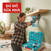 Bộ Máy Khoan TOTAL THKTHP11652 20V 165 Món
