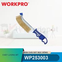 Bàn chải sắt bọc đồng Workpro - WP253003