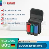 Bộ 3 đầu khẩu Bosch 1/2 inch 2608551102 (85mm)
