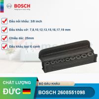 Bộ 9 đầu khẩu Bosch 3/8 inch 2608551098 (25mm)
