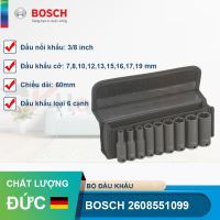 Bộ 9 đầu khẩu Bosch 3/8 inch 2608551099 (60mm)