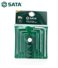 Bộ Cờ Lê Lục Giác Tay Cầm Chữ T 8 Chi Tiết SATA SC09119 (09119) - Chính Hãng, Lực Siết Cực Mạnh