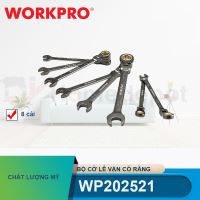 Bộ cờ lê vặn có răng 8 cái Workpro - WP202521