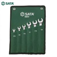 Bộ Cờ Lê Vòng Miệng Hệ Inch SATA 09017 (6 Chi Tiết) - Chính Hãng, Thép Cr-V, Bền Bỉ