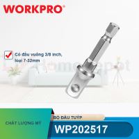 Bộ đầu tuýp có đầu vuông 3/8 inch size 7-32mm Workpro - WP202517