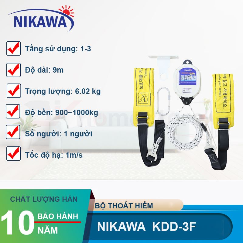 Bộ dây thoát hiểm tự động Nikawa KDD-3F