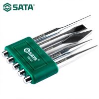 Bộ Đột-Đục 5 Chi Tiết SATA 09161 - Chính Hãng, Thép Crom Siêu Bền, Đa Năng Cho Cơ Khí