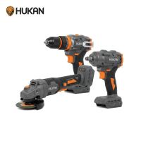 Bộ Dụng Cụ Pin Hukan G1-CB01503 - Combo 3 Trong 1: Mài, Bulong & Khoan Chuyên Nghiệp