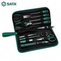 Bộ Dụng Cụ Sửa Chữa Điện 13 Chi Tiết SATA SC03710 (03710) - Chính Hãng, Tiện Lợi, An Toàn