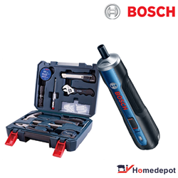 Bộ máy bắt vít dùng pin Bosch go 66 chi tiết