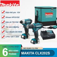 Bộ máy bắt vít dùng pin Makita CLX202S