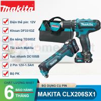 Bộ máy khoan cắt dùng pin Makita CLX206SX1 12V