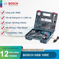 Bộ máy khoan động lực Bosch GSB 10RE SET 100 món