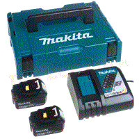 Bộ Pin Sạc Makita 18V 5.0Ah MKP1RT182(BL1850B*2/DC18RC)