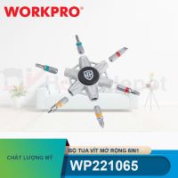 Bộ tua vít mở rộng 6in1 Workpro - WP221065