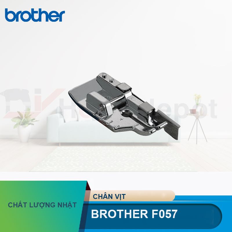 Chân vịt 1/4 có thanh canh Brother F057